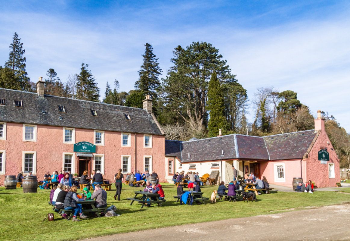 the wineport brodick arran